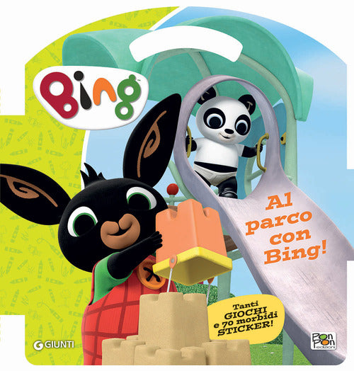 Cover of parco giochi con Bng! Bing. Puffy sticker