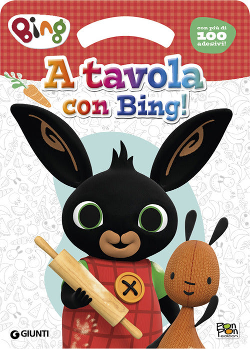Cover of A tavola con Bing! Activity book. Bing