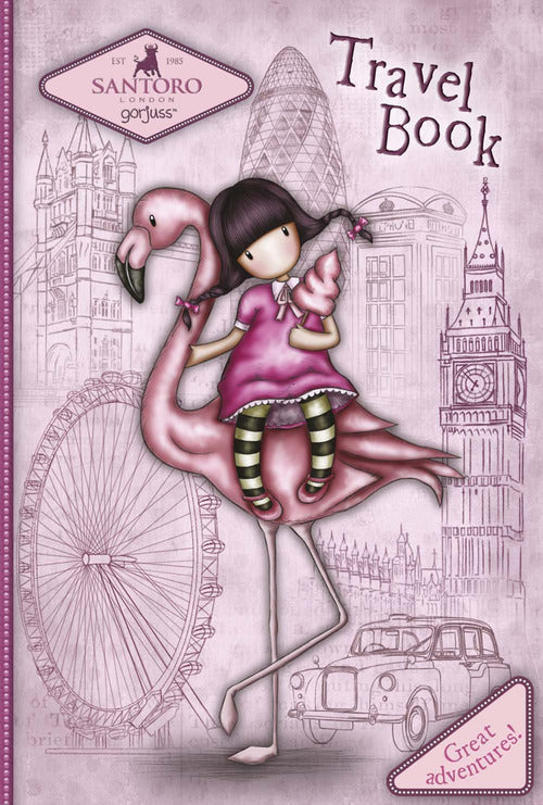 Cover of Great adventures! Travel book. Gorjuss