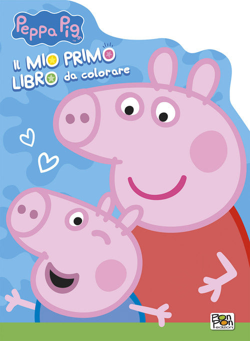 Cover of mio primo libro da colorare. Activity book. Maxy color. Peppa Pig
