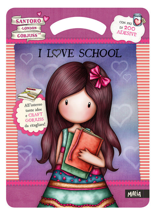 Cover of I love school. Activity book. Gorjuss
