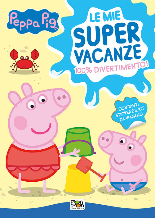Cover of mie super vacanze. Activity book. Peppa Pig