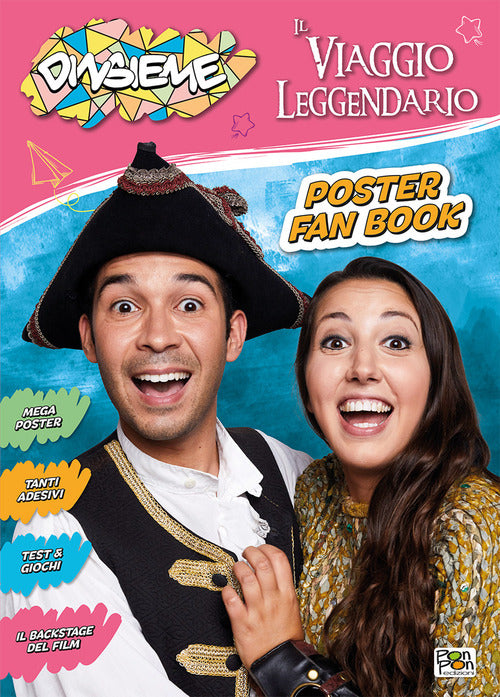 Cover of viaggio leggendario. DinsiemE. Poster fan book