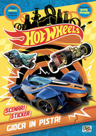 Cover of Gioca in pista! Hot Wheels. Scenari sticker