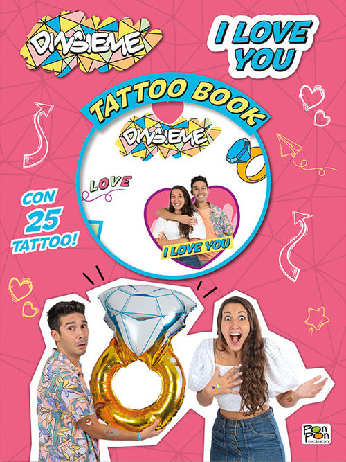 Cover of I love you. DinsiemE. Tattoo book