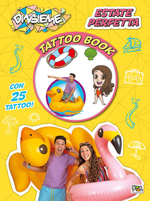 Cover of Estate perfetta. DinsiemE. Tattoo book