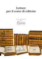 Cover of Letture per il corso di editoria