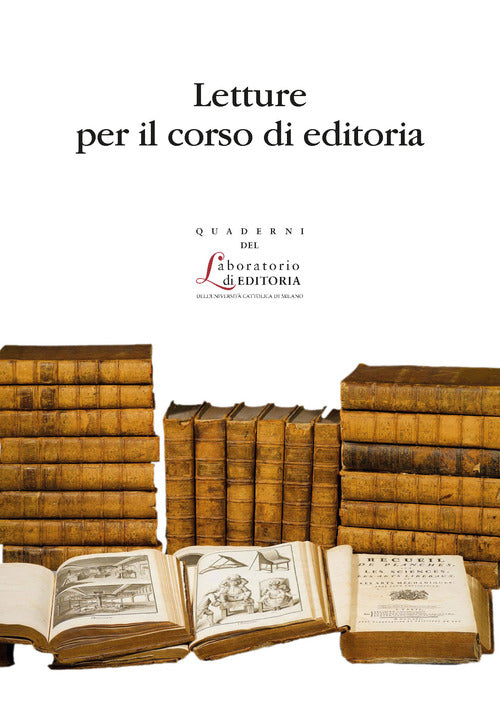 Cover of Letture per il corso di editoria