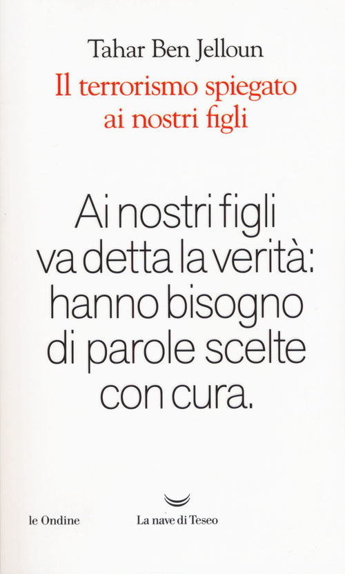 Cover of terrorismo spiegato ai nostri figli