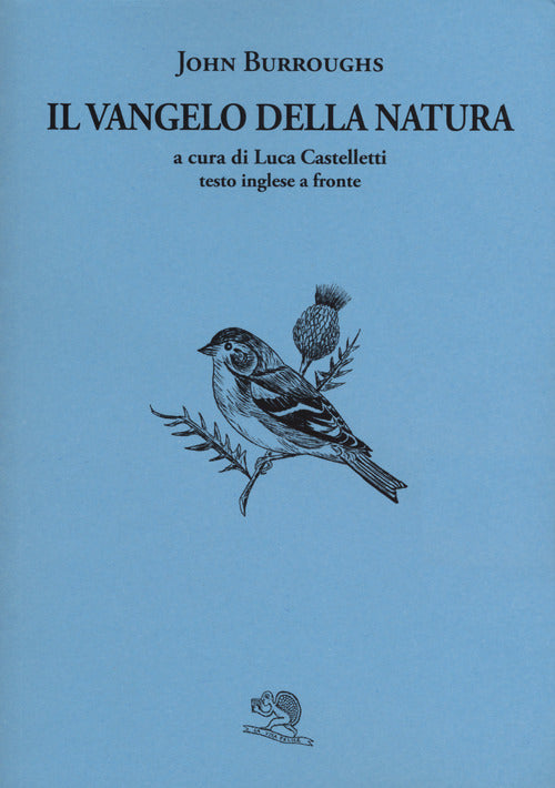 Cover of vangelo della natura. Testo inglese a fronte