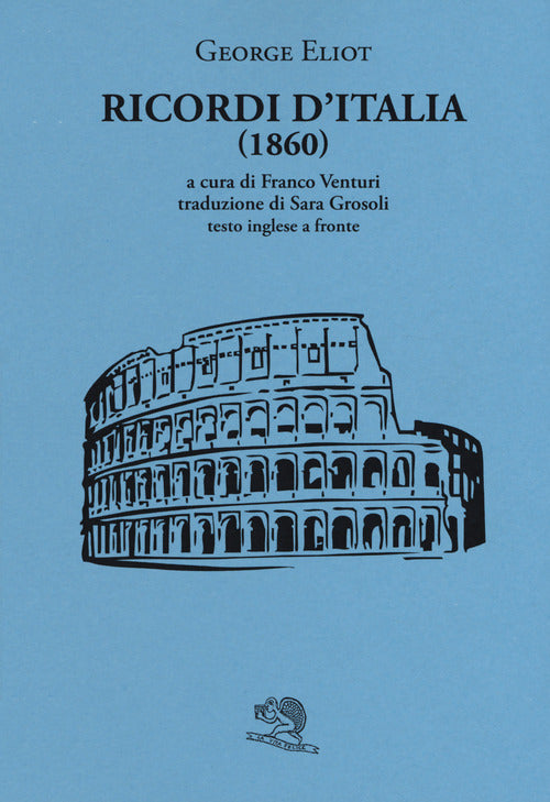 Cover of Ricordi d'Italia (1860). Testo inglese a fronte