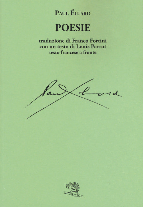 Cover of Poesie. Testo francese a fronte