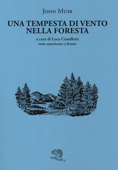 Cover of tempesta di vento nella foresta. Testo americano a fronte