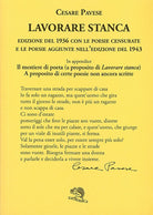 Cover of Lavorare stanca