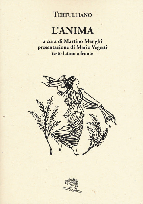 Cover of anima. Testo latino a fronte
