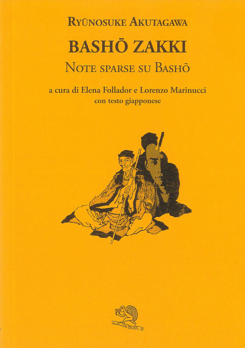 Cover of Bashö zakki. Note sparse su Bashö. Testo giapponese a fronte