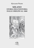 Cover of Milano. Storia dell'editoria dalle origini al 1860