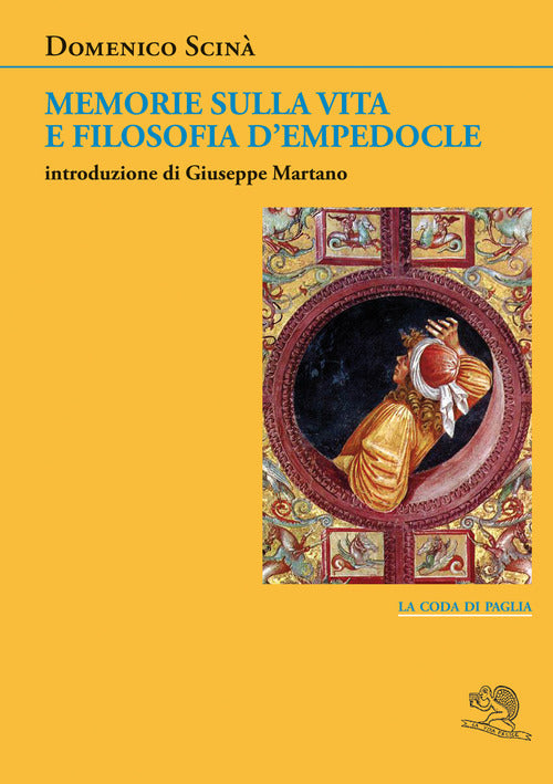 Cover of Memorie sulla vita e filosofia d’Empedocle