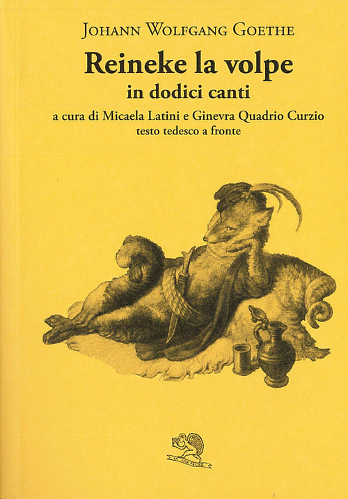 Cover of Reineke la volpe in dodici canti. Testo tedesco a fronte