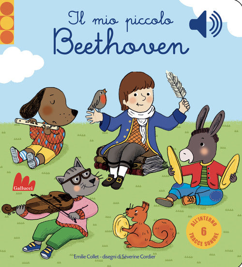 Cover of mio piccolo Beethoven. Libro sonoro