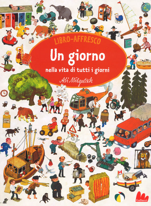 Cover of giorno nella vita di tutti i giorni. Libro affresco