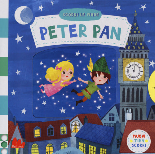 Cover of Peter Pan. Scorri le fiabe