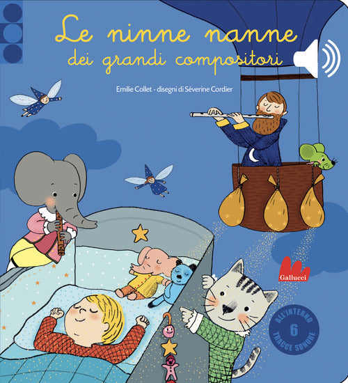 Cover of ninne nanne dei grandi compositori. Libro sonoro
