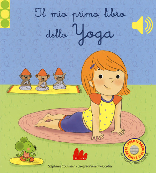 Cover of mio primo libro di yoga. Libro sonoro