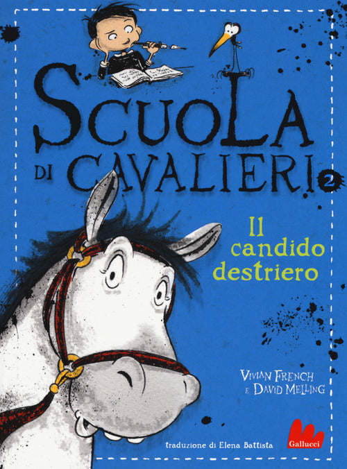 Cover of candido destriero. Scuola di cavalieri