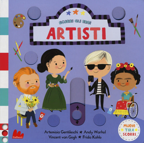 Cover of Artisti. Scorri gli eroi