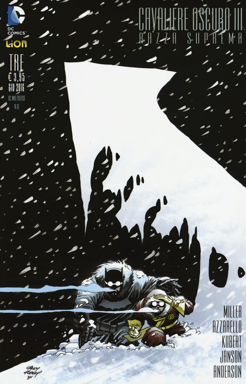 Cover of Razza suprema. Batman. Il cavaliere oscuro III