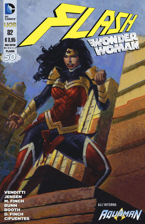 Cover of Flash. Wonder Woman