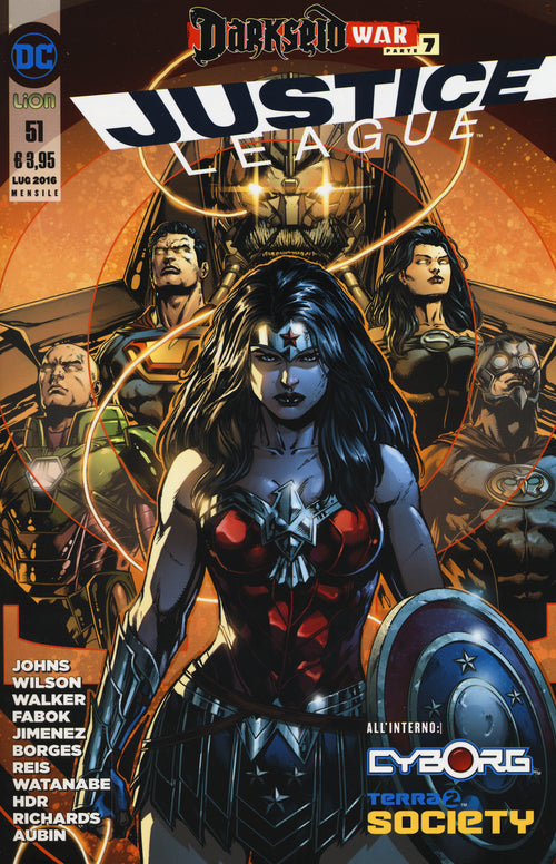 Cover of Justice League