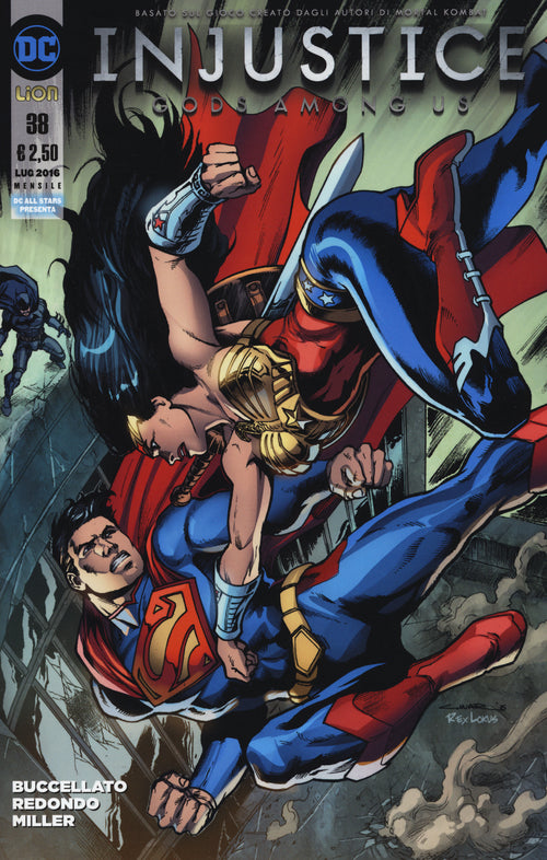 Cover of Injustice. Gods among us