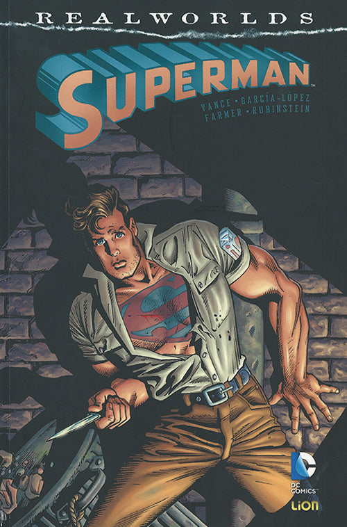 Cover of Superman. Realworlds