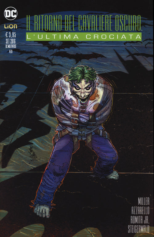 Cover of ultima crociata. Batman. Il cavaliere oscuro. Prequel