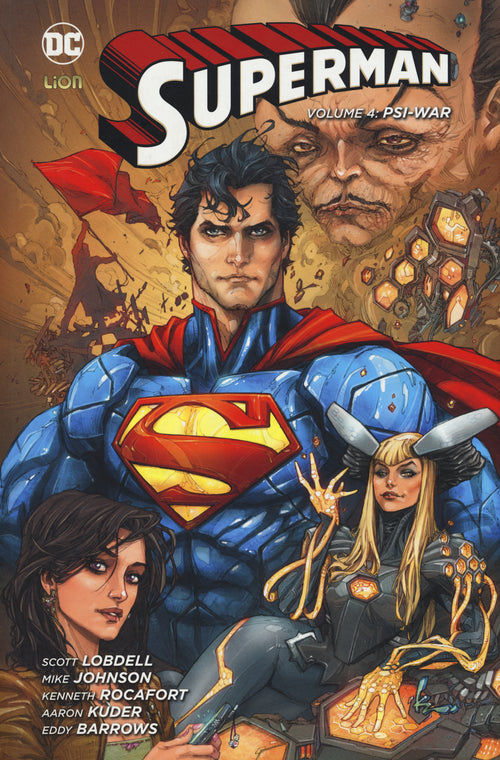 Cover of Psi-war. Superman