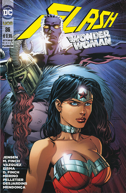 Cover of Flash. Wonder Woman