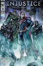 Cover of Injustice. Gods among us