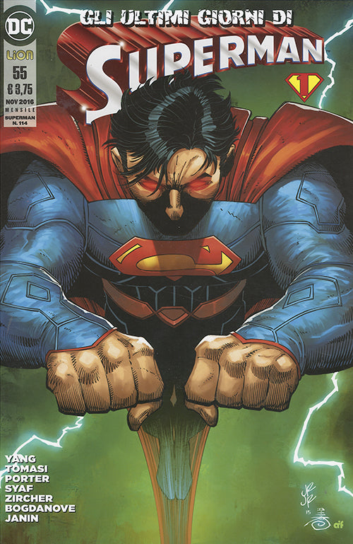 Cover of Superman. Nuova serie