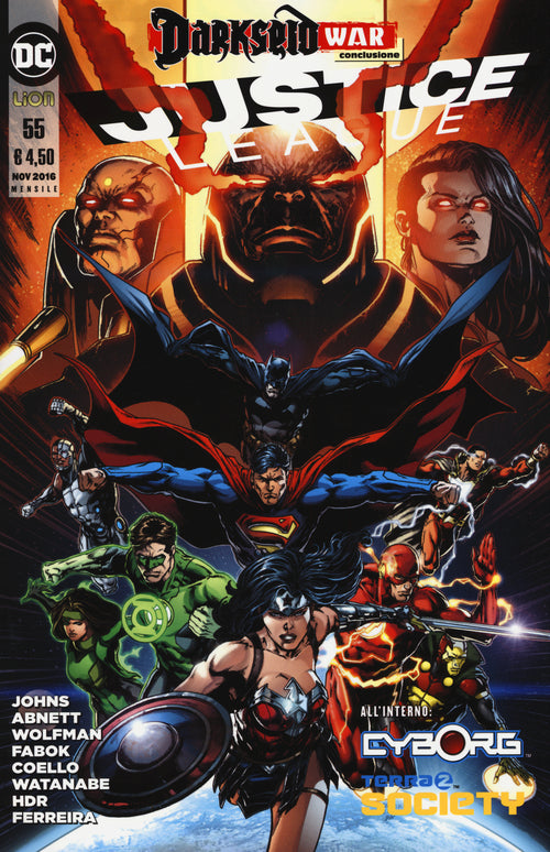 Cover of Justice league