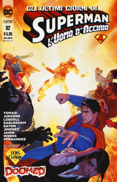 Cover of Superman. L'uomo d'acciaio