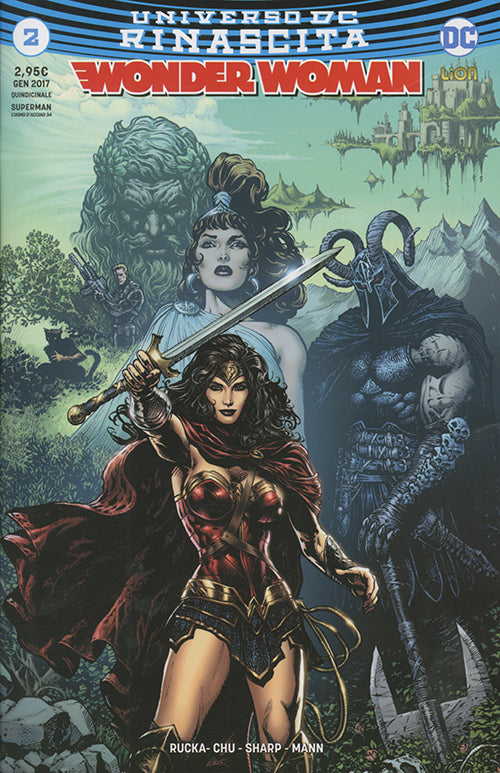 Cover of Rinascita. Wonder Woman