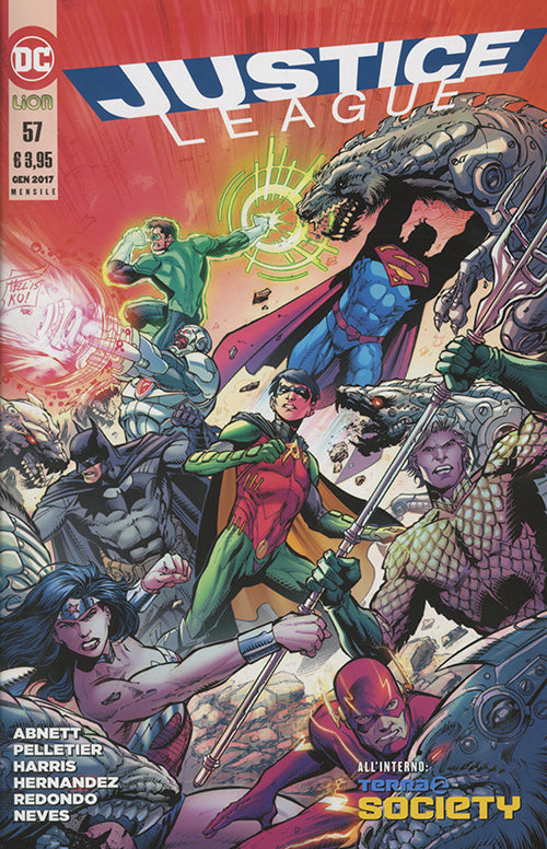 Cover of Justice League