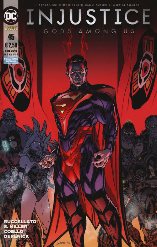 Cover of Injustice. Gods among us