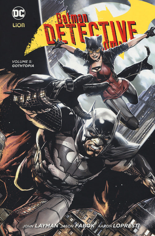 Cover of Gothtopia. Batman detective comics