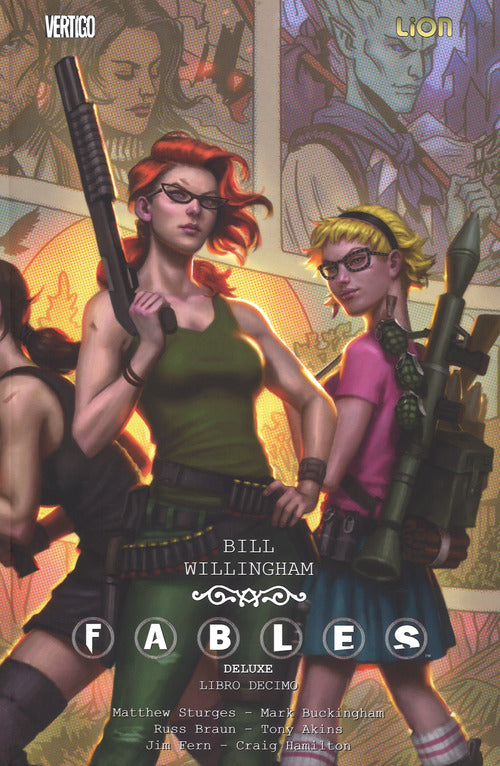 Cover of Fables deluxe