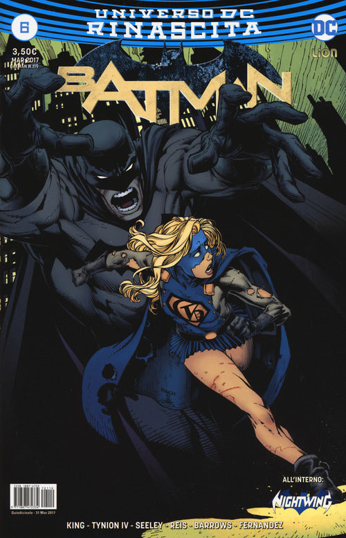 Cover of Rinascita. Batman