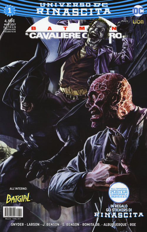 Cover of Rinascita. Batman. Il cavaliere oscuro