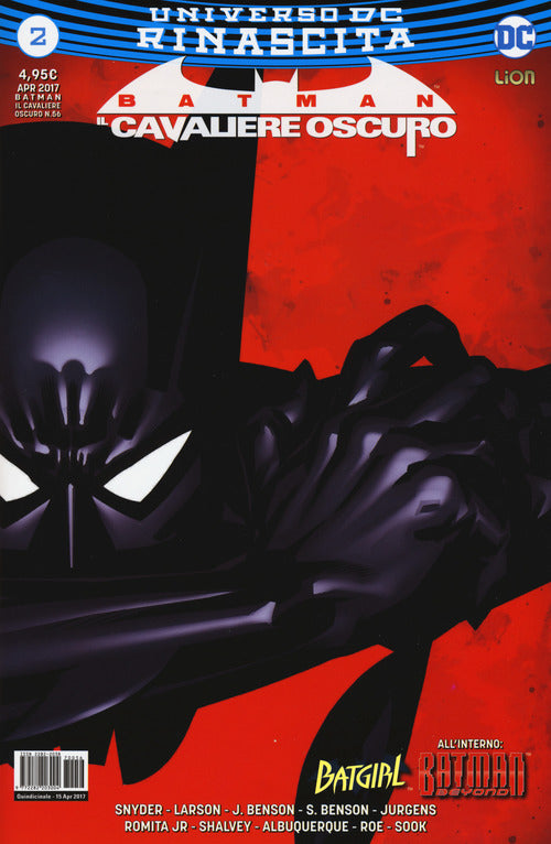 Cover of Rinascita. Batman. Il cavaliere oscuro